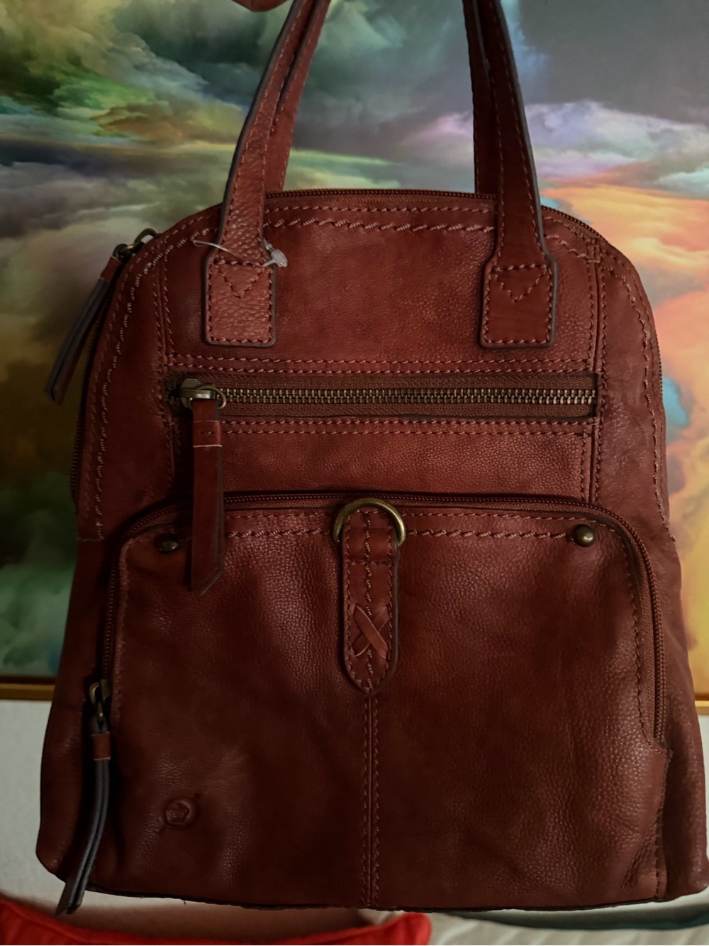 Women’s Leather Satchel Bag in Brown - Classic Carry…..“ Born “ is the brand